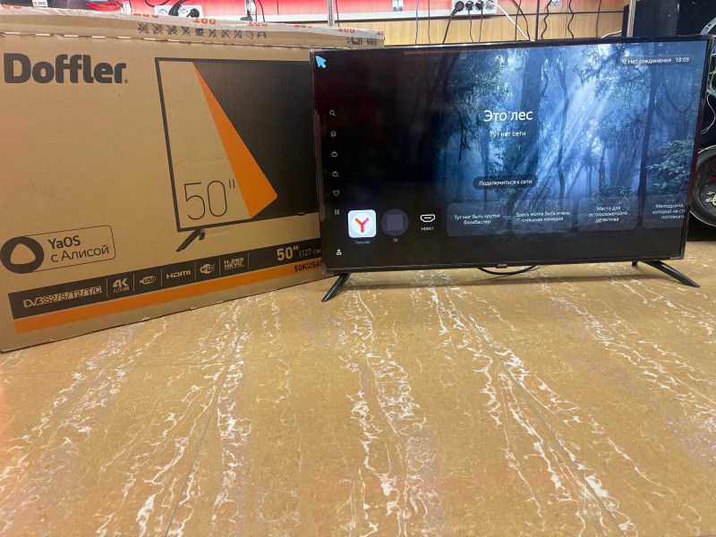 Телевизор Doffler 50KUS65