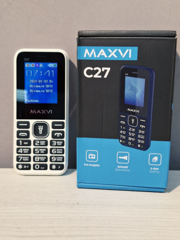 Мобильный телефон Maxvi C27