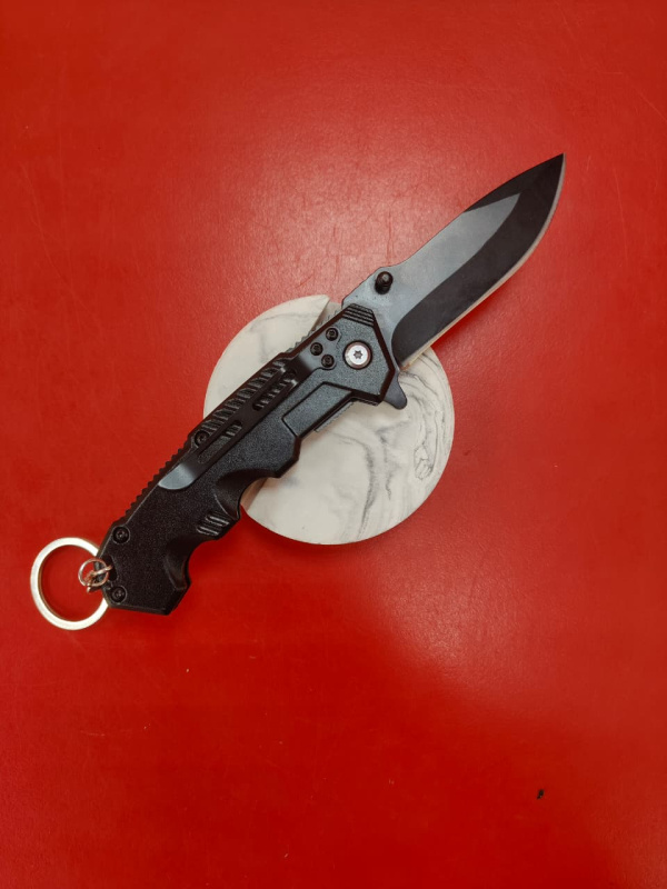 нож турист  черный