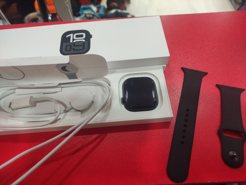 Часы смарт Apple  Apple watch series 10 46mm чёрные