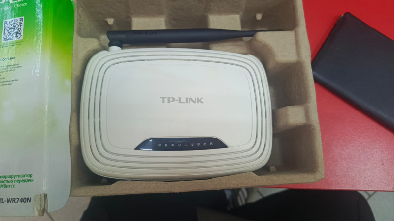 Сетевое оборудование --- TP-Link TL-WR74ON