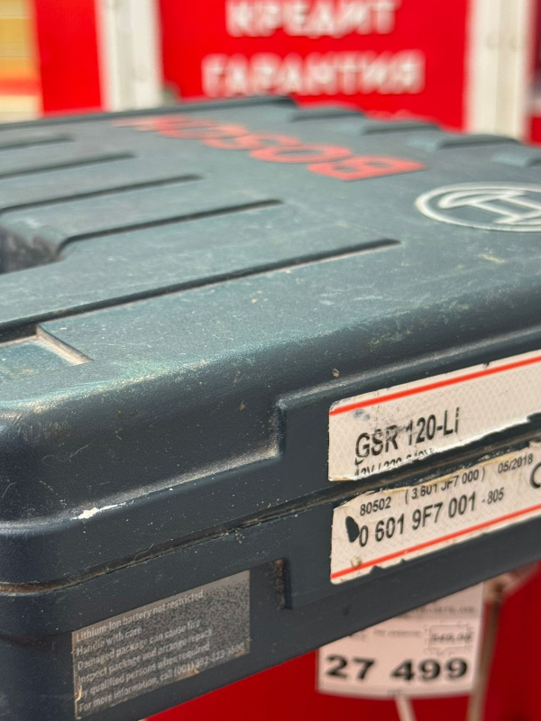 Шуруповерт Bosch GSR 120-LI