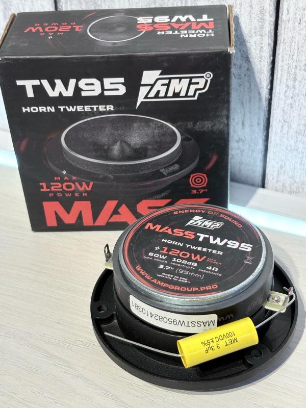 Авто аксессуар Твитер   AMP MASS TW 95