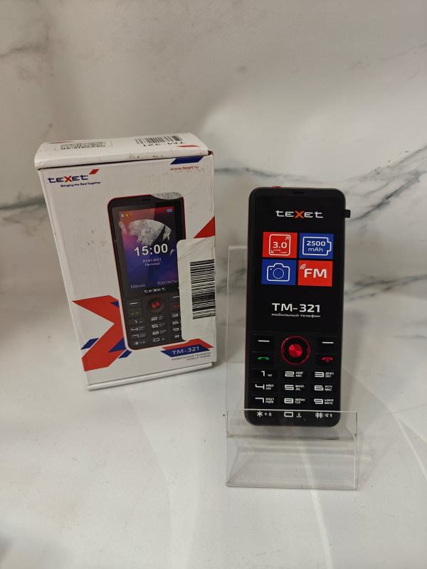 Мобильный телефон TeXet TM-321