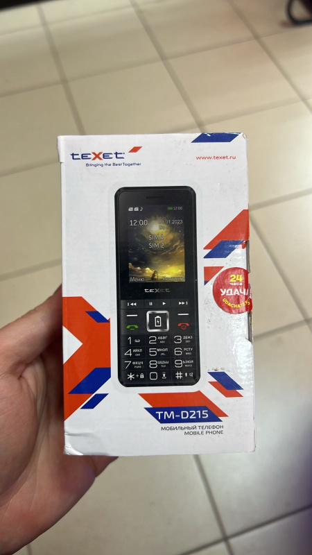 Мобильный телефон TeXet TM-D215