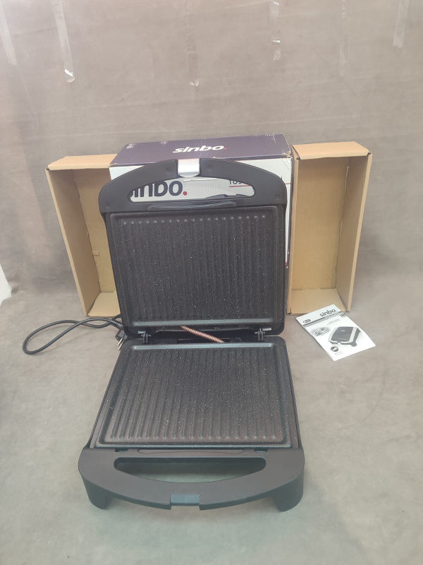 Плита Sinbo SIN-SSM-2550-BK бутербродница