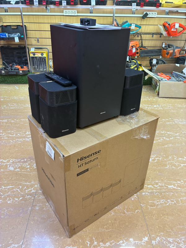 Колонки Саундбар  Hisense HT Saturn черный