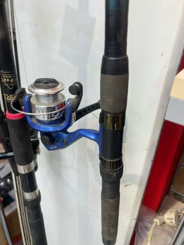 sy200  удочка с катушкой