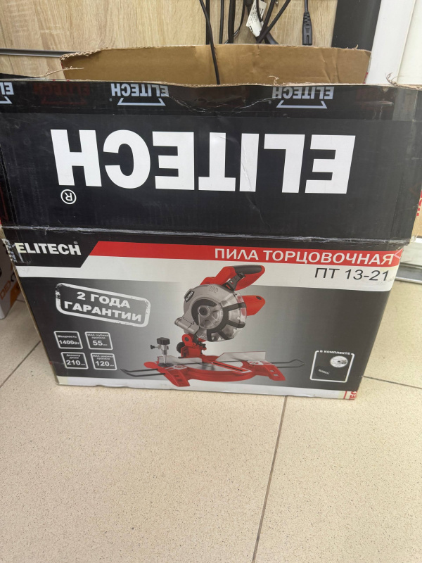Торцовочная пила Elitech ПТ 13-21