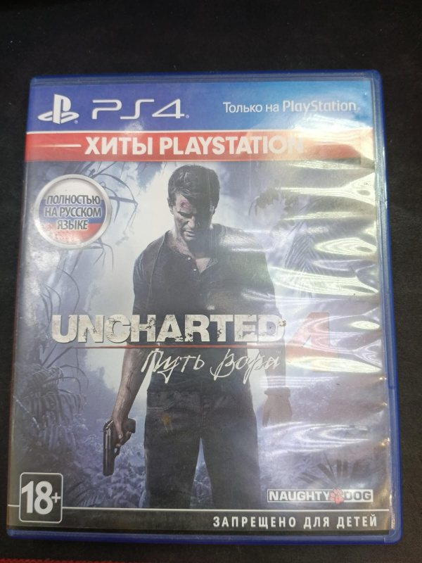 Игра Sony uncharted 4 ps4