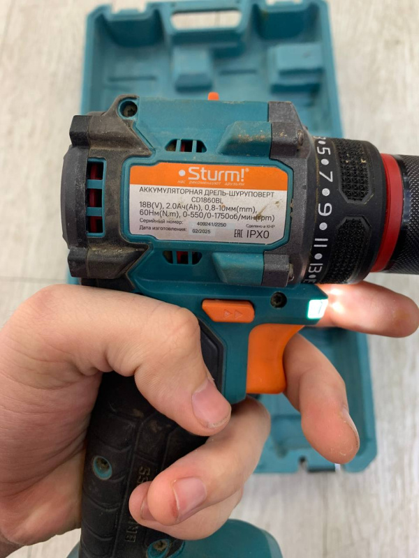 Шуруповерт Sturm! CD1235