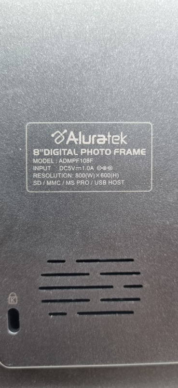 ФОТОРАМКА Alutech Aluratek 8' Digital Photo Frame