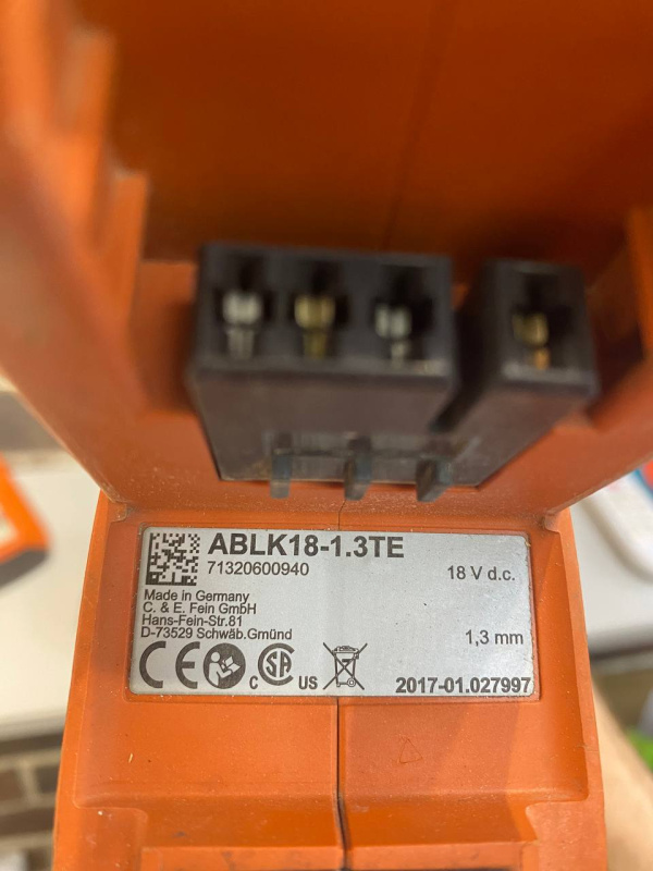 Вырубные ножницы FEIN ABLK18-1.3TE